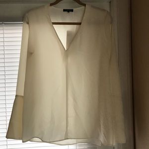 Kenneth Cole Off White Blouse